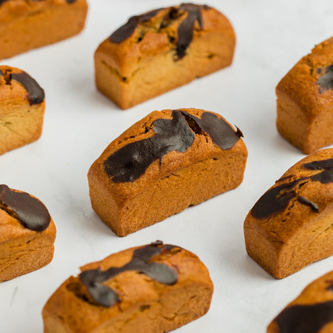 Mini cake marbré sans gluten – 150 g (3 pièces)